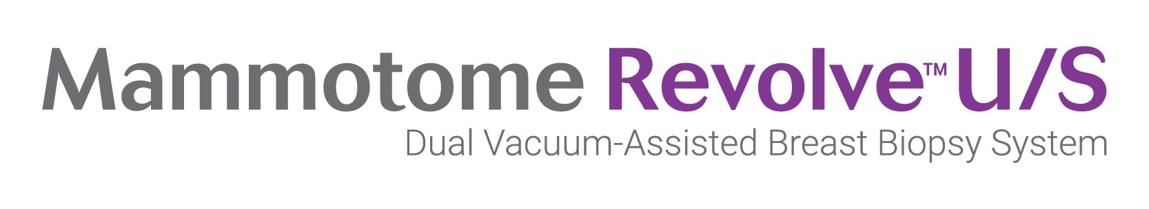 Mammotome Revolve US Dual Vacuum-Assisted Breast Biopsy System Logo.png